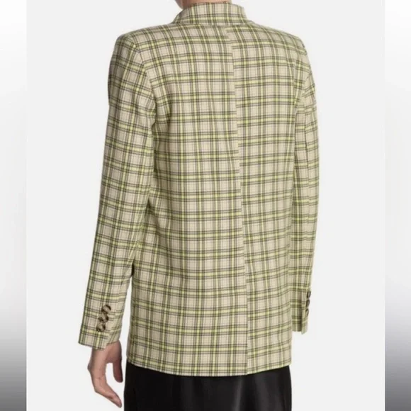NWOT Topshop Plaid Blazer - Picture 2 of 8